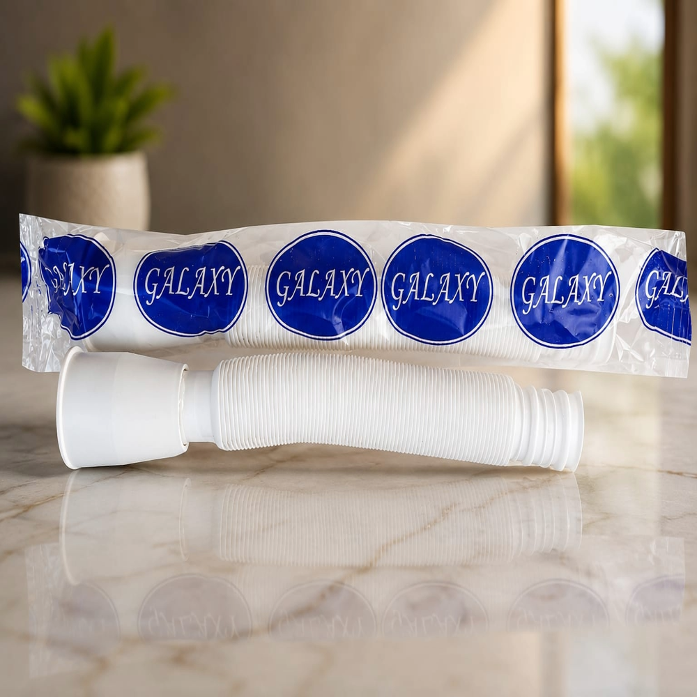 Light Flexible Waste Pipe - Material: Pvc