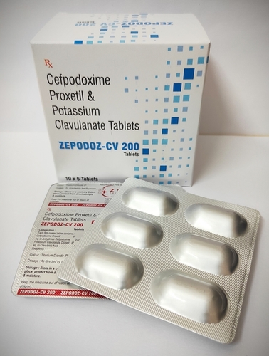 Cefpodoxime 200mg Clavulanic acid 125mg tablet