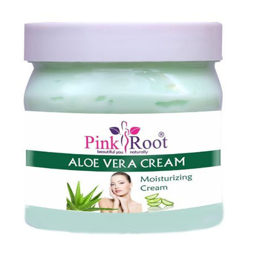 Pink Root Aloe Vera Cream Moisturizing Cream 500Gm Age Group: All Age Group