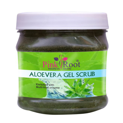 Pink Root Aloe Vera Gel Scrub Enriched with Multi-fruit Enzyme 500ml