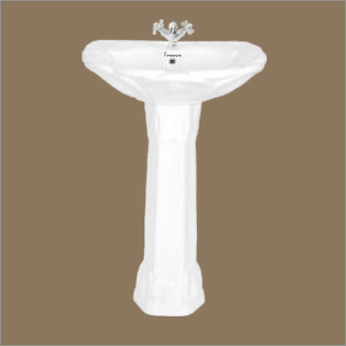 22x17 Inch Supreme Pedestal Wash Basin