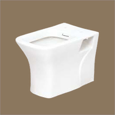 White Floor Mounting Ewc Toilet Seat