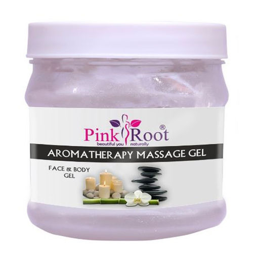 Pink Root Aromatherapy Massage Gel Face & Body Gel 500Gm Age Group: All Age Group