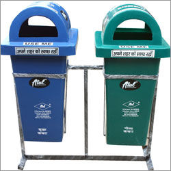 Double Compartment Dust Bins