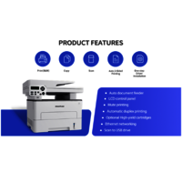 Pantum M7105DN Monochrome A4 Size, ADF, Auto Duplex, Multifunction Laser Printer