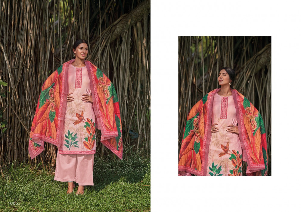 Stuffy Fashion Surti Cotton Digital Print With Fancy Beads Salwar Suits Catalog
