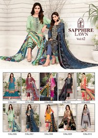 Sapphire Lawn Vol 2 Lawn Karachi Printed Dress Material Catalog