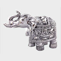 Silver Elephant Statues In 999 Silver Hollow
