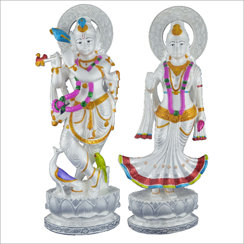 999 Silver Vishnu Laxmi Statue Size: Standard