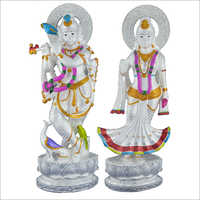 999 Silver Vishnu Laxmi Statue - Occasion: Gift