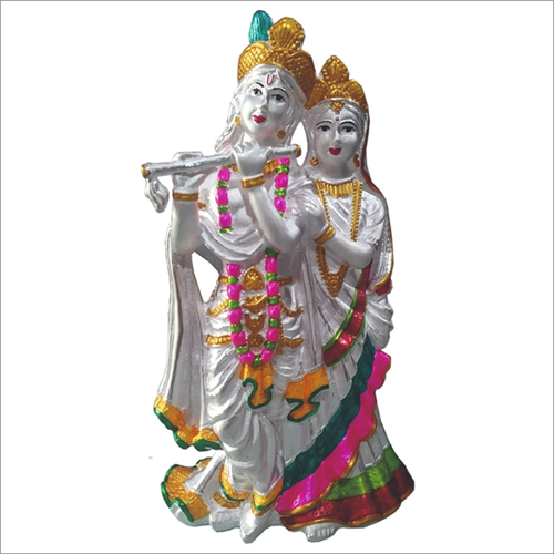 925 Silver Radha Krishna Statue