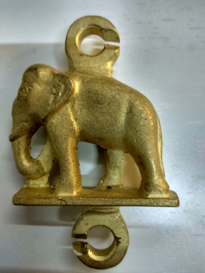 Brass Jhula Elephant Heavy