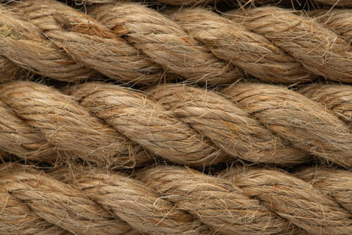 Brown Plain Jute Rope