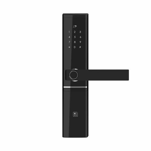 Open Door Smart Door Lock Right Handle Black Colour