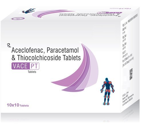 Aceclofenac Paracetamol Thiocolchicoside Tablet