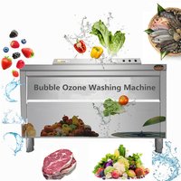 Commercial Citrus Kiwi fruit Mango Ultrasonic Washing Machine