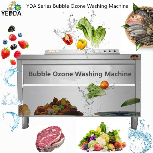 Bubble Ozone Washing And Sea cucumber Squid Kelp slices Blanching Machine