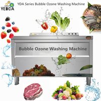 Lemon Peach Passion fruit Air Bubble Ozone Washing And Sea cucumber Squid Kelp slices Blanching Machine