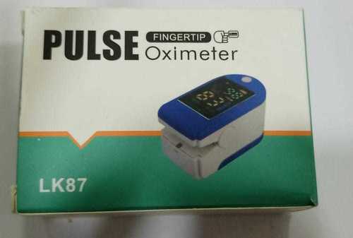 Blue With White Fingertip Pulse Oximeter