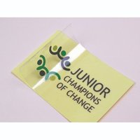 Transparent Pvc Sticker - Durable Pvc Material, Multicolor Design With Customizable Rectangle Shape | Acrylic Hot Melt Adhesive, High-quality Printing Options