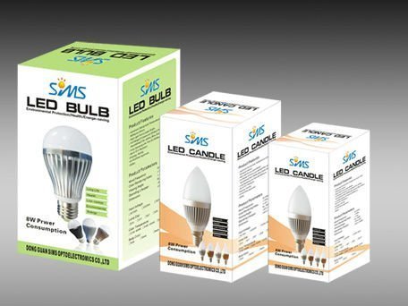 Multi Color Led Bulb Box