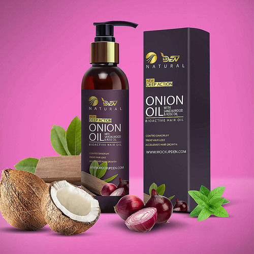 Hair Oil Label