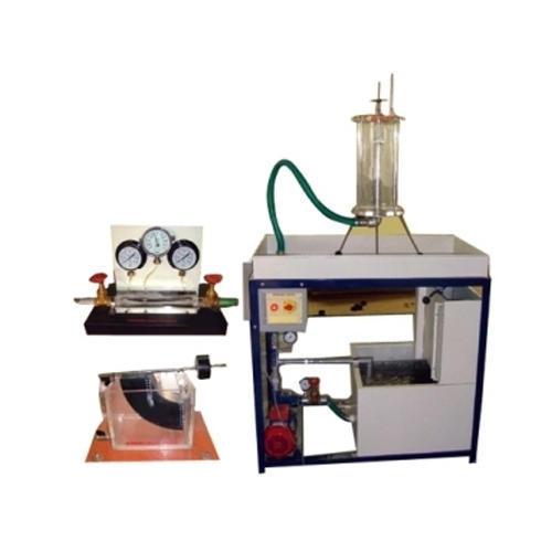 Hydraulic  Bench Apparatus For Fluid Mechanics Lab - Material: Stainless Steel