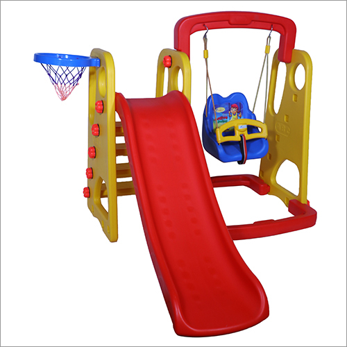 Multiplay Plastic Slide with Swing