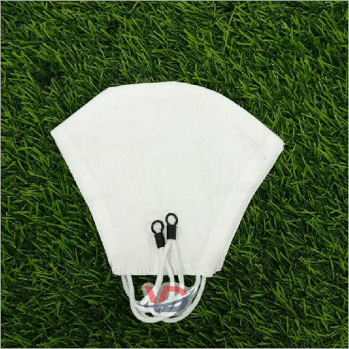 Special White Adjustable Cotton Face Mask