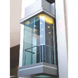 Three Side Square Glass Capsule Elevator