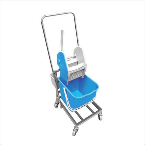 1 Bin Wringer Trolley
