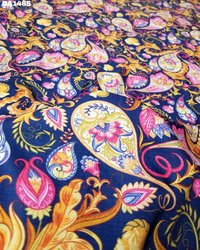 Stunning Big Width Digital Prints on Linen Fabric