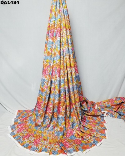 Amazing Big Width Digital Prints on Linen Fabric
