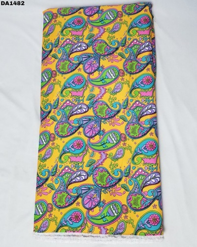 Pretty Big Width Digital Prints on Linen Fabric