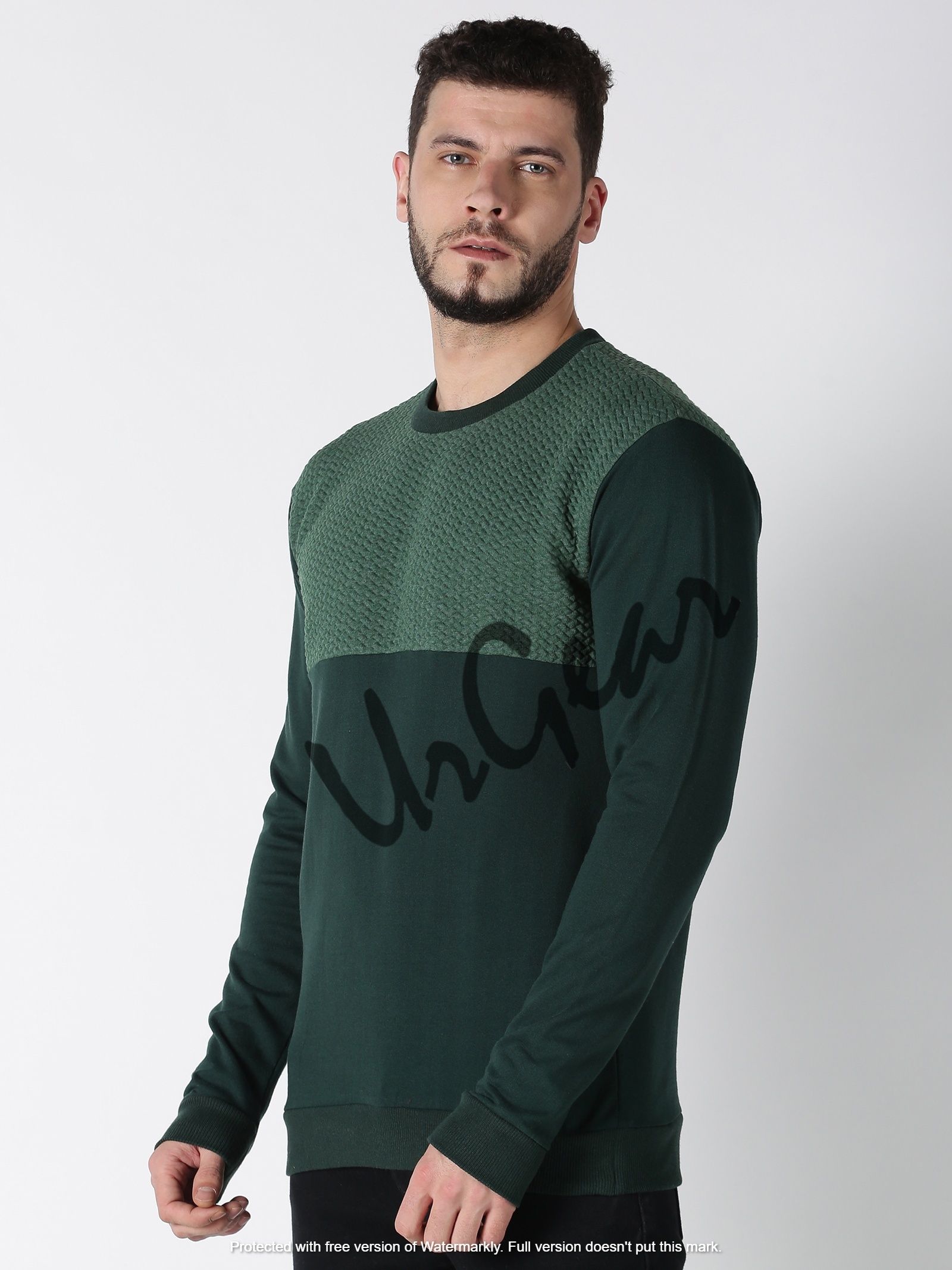 Mens Round Neck Sweatshirt