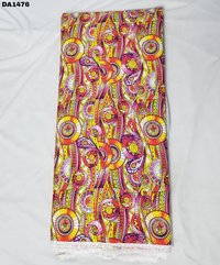 Exclusive Digital Print Design on Rayon Silk Fabric