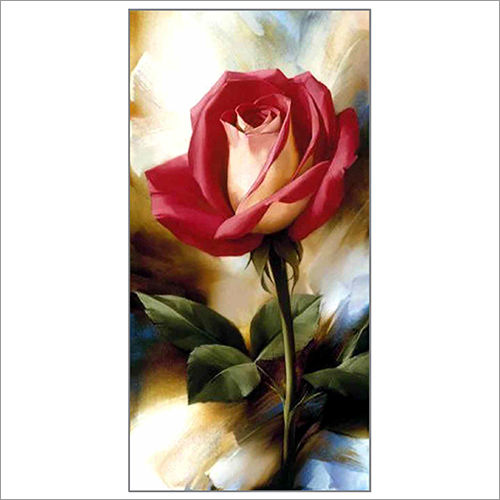 600x1200 MM Rose Scenery Poster Tiles