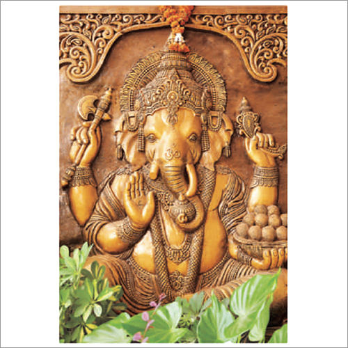 600x1200 MM Ganesh High Emboss Poster Tiles