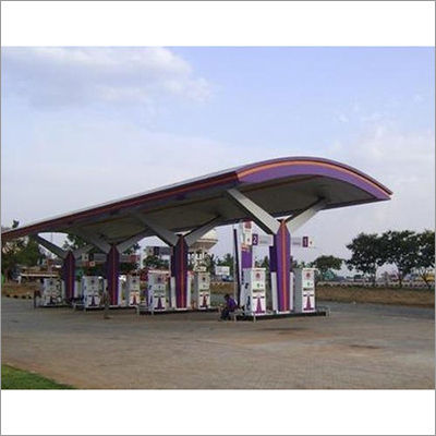 Petrol Pump Canopy Ceiling Works