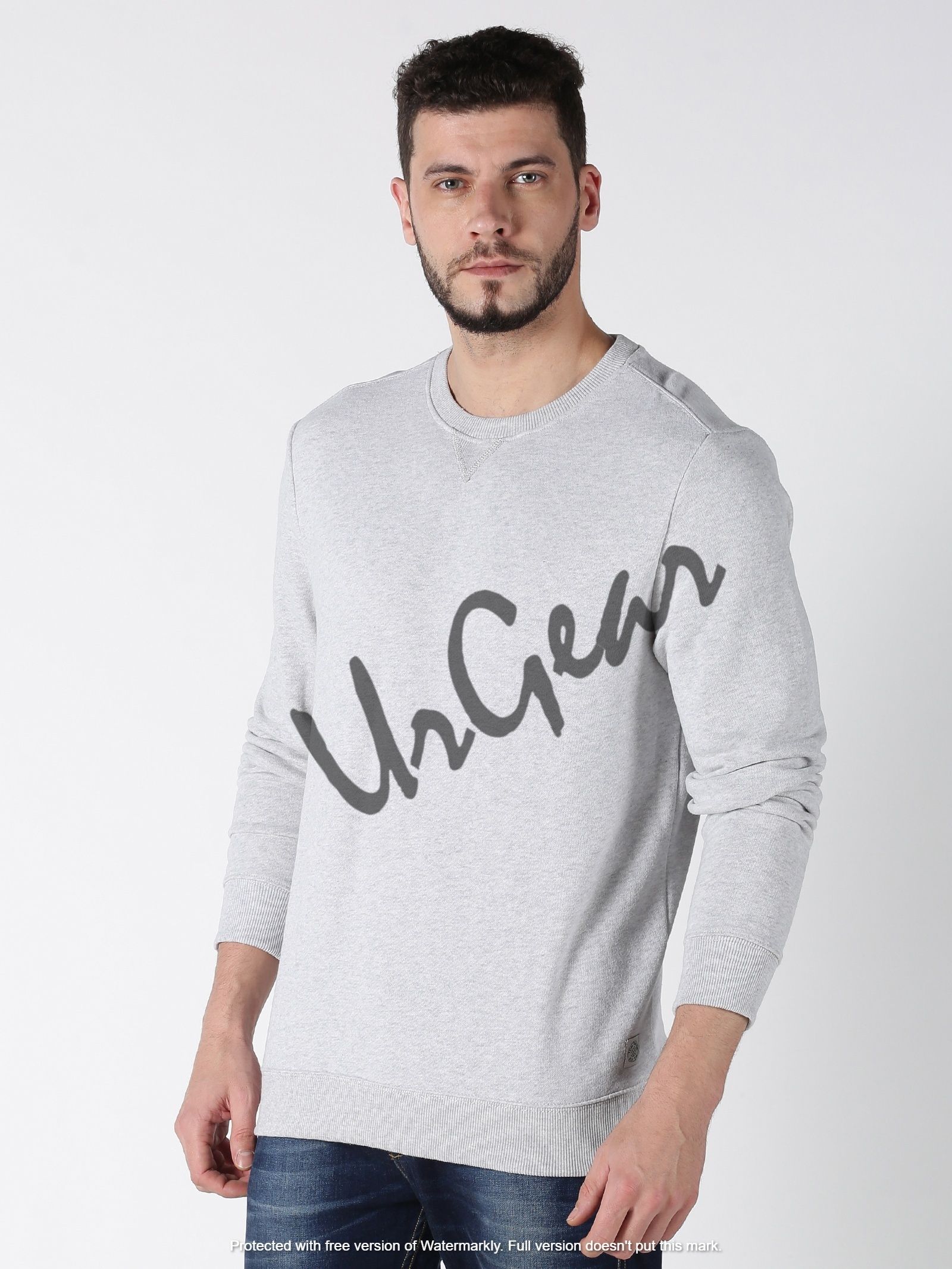 Mens Round Neck Sweatshirt