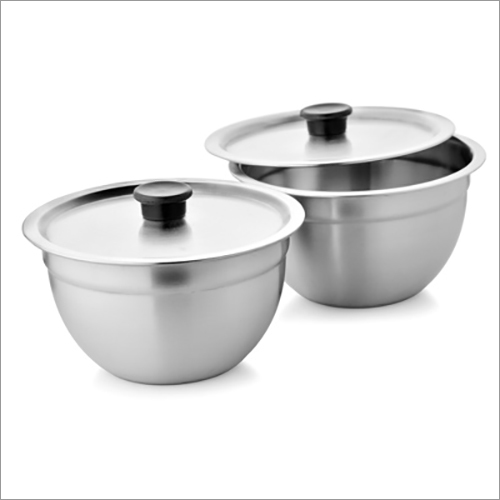 JSI 815 Steel German Bowl Donga With Lid