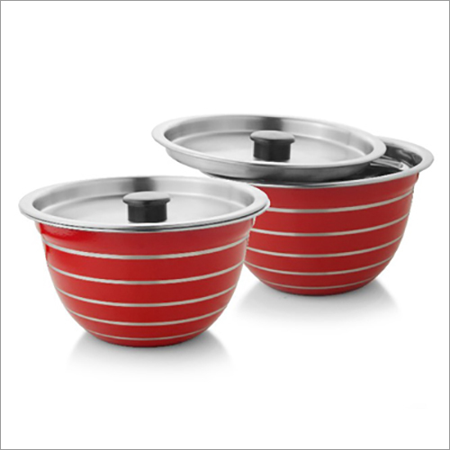 JSI 822 Steel German Colored Donga With Lid