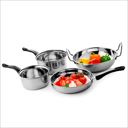 JSI-1801 Economical Stainless Steel Cookware Sets By JAYNA STEEL INDIA
