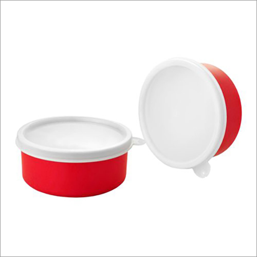 JSI 828 Round Microwave Safe Inside Steel Outside Plastic Tiffin