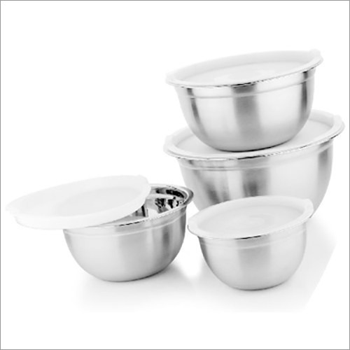 JSI 845 Stainless Steel Inside Fit Lid German Bowl Set