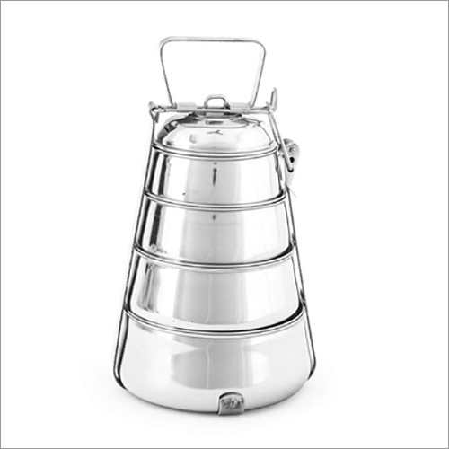 JSI 847 Stainless Steel Pyramid Tiffin Food Carrier
