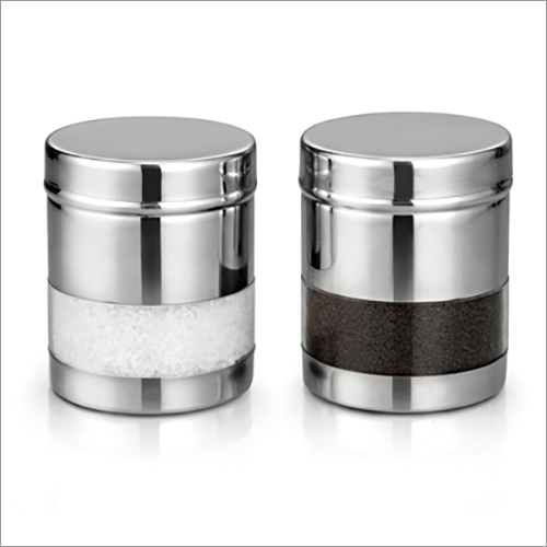 JSI 856 Stainless Steel Straight Premium See Through Canister