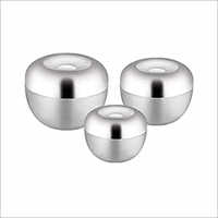 JSI 858 Stainless Steel Apple Storage Canister