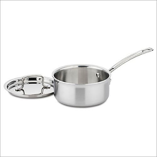 JSI-1822 Multiclad Tri Ply Stainless Steel Saucepan With Lid