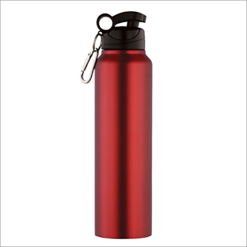 JSI-2106 Steel Single Wall Fridge Sipper Water Bottle Regular Coloured With Clipper